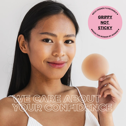 De virale “niet-plakkerige” tepelcovers (1 paar)